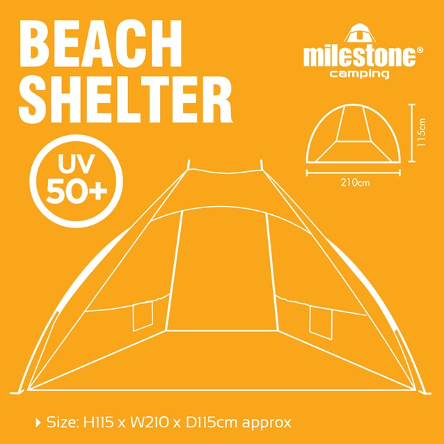 Beach Shelter - UV50+ Protection Beach Shelter - UV50+ Protection