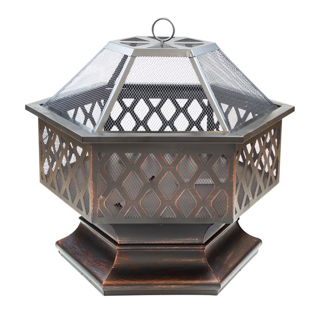 Outdoor Garden Heater Bronze Firepit Outdoor Garden Heater Bronze Firepit