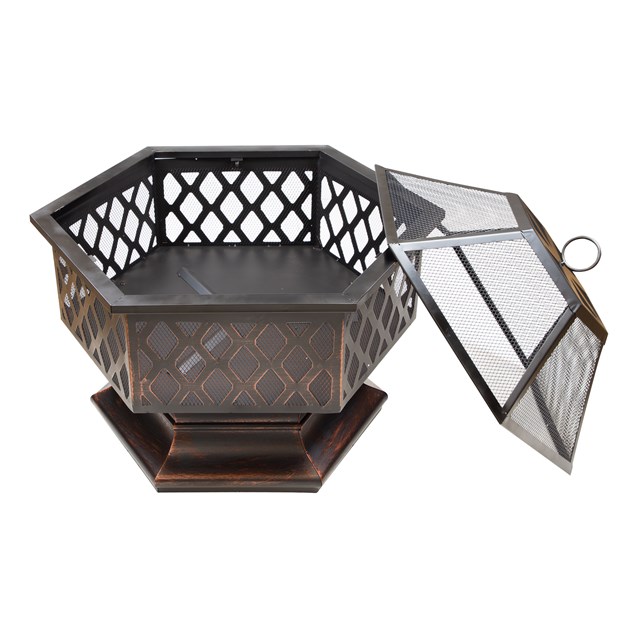Outdoor Garden Heater Bronze Firepit Outdoor Garden Heater Bronze Firepit