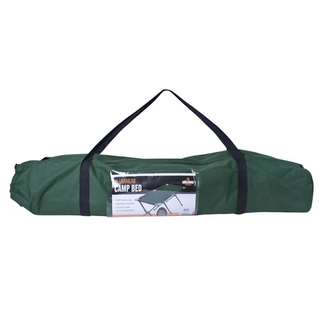 Folding Camping Bed w/ Carry Bag Folding Camping Bed w/ Carry Bag