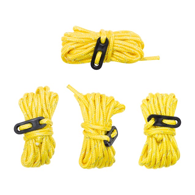 Pack of 4 Hi-Vis Guy Ropes Pack of 4 Hi-Vis Guy Ropes