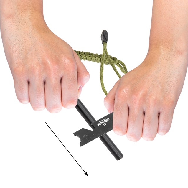 Multi Use Fire starter with Lanyard Multi Use Fire starter with Lanyard