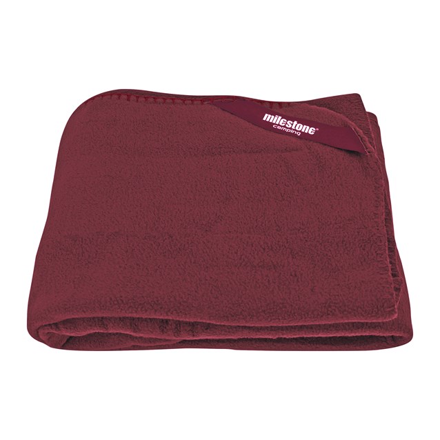 Thermal Fleece Blanket - Burgundy Thermal Fleece Blanket - Burgundy
