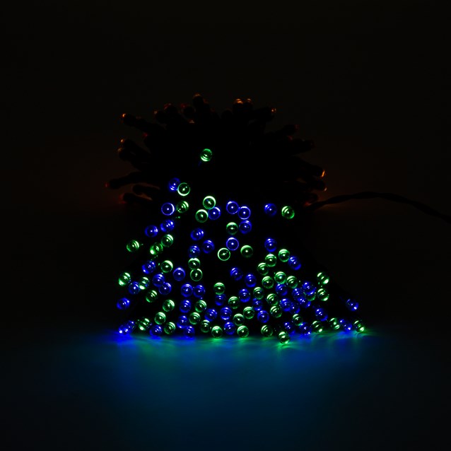 200 LED Solar String Lights - Multicolour 200 LED Solar String Lights - Multicolour