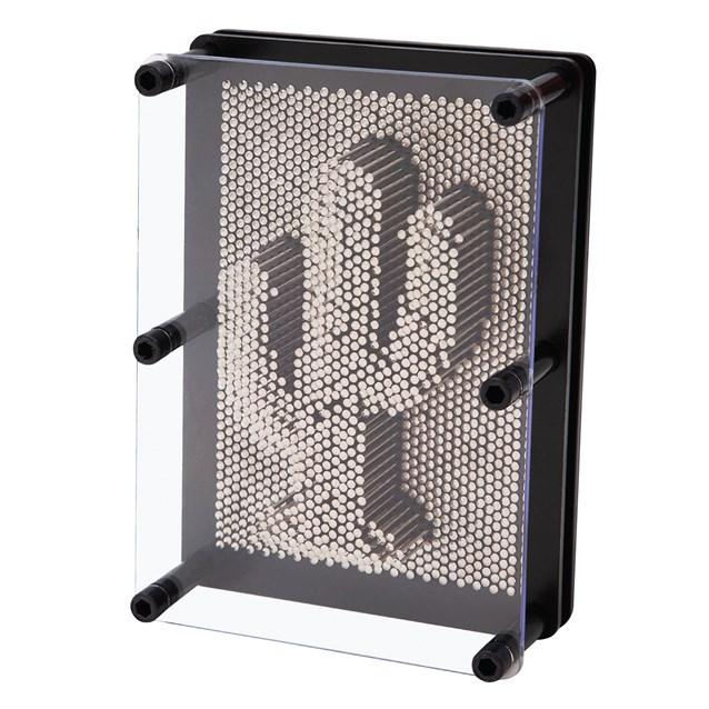 Pin Art Gadget - 8x6" Metal Pin Art Gadget - 8x6" Metal