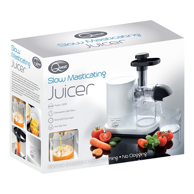 Slow Masticating Juicer White Slow Masticating Juicer White