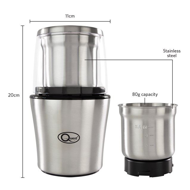 Wet & Dry Grinder - 200w - 80g Capacity Wet & Dry Grinder - 200w - 80g Capacity