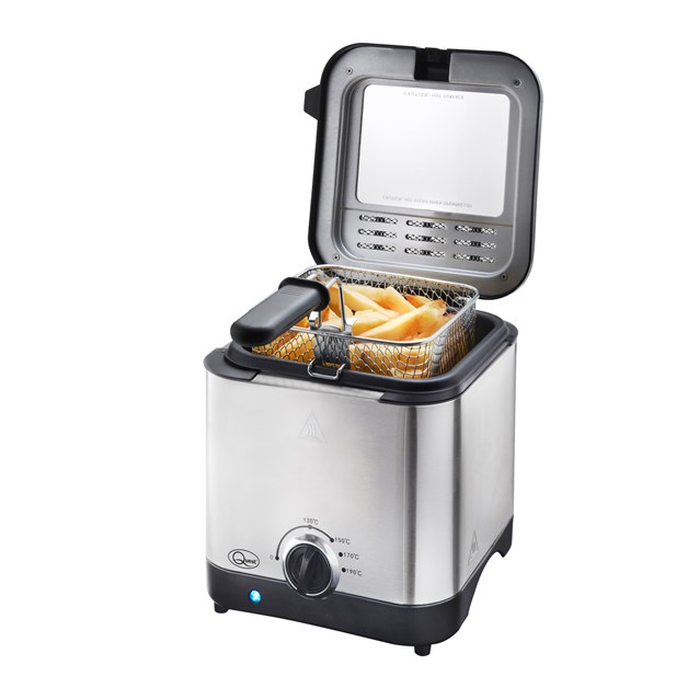 1.5L Brushed Stainless Steel Deep Fryer 1.5L Brushed Stainless Steel Deep Fryer
