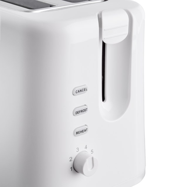 2-Slice Toaster - White 2-Slice Toaster - White