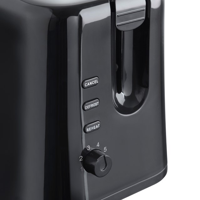2-Slice Toaster - Black 2-Slice Toaster - Black