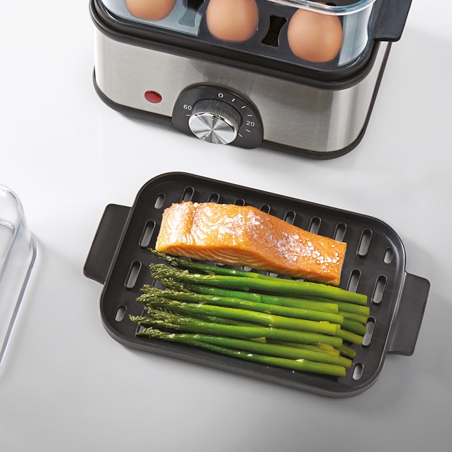 Quest Stainless Steel Egg Cooker and Steam Rack