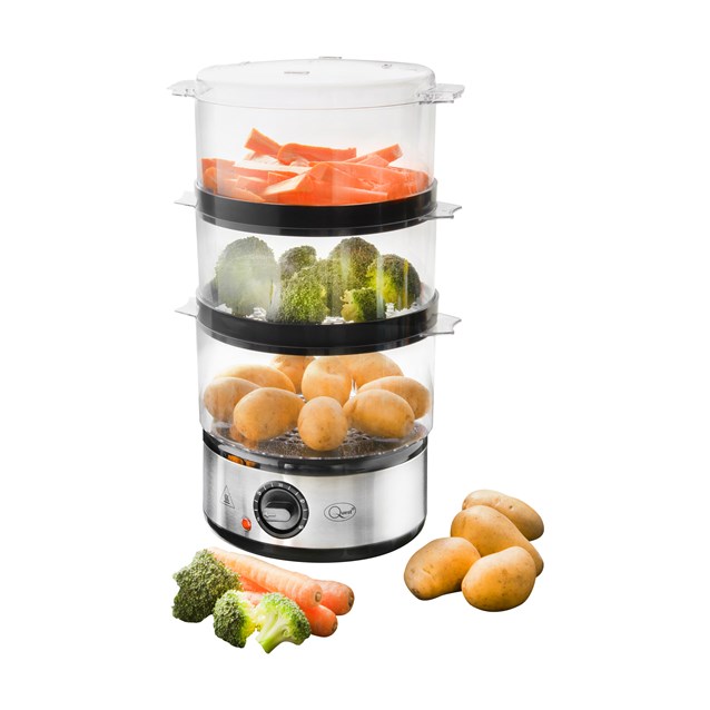 3-Layer Compact Food Steamer 3-Layer Compact Food Steamer