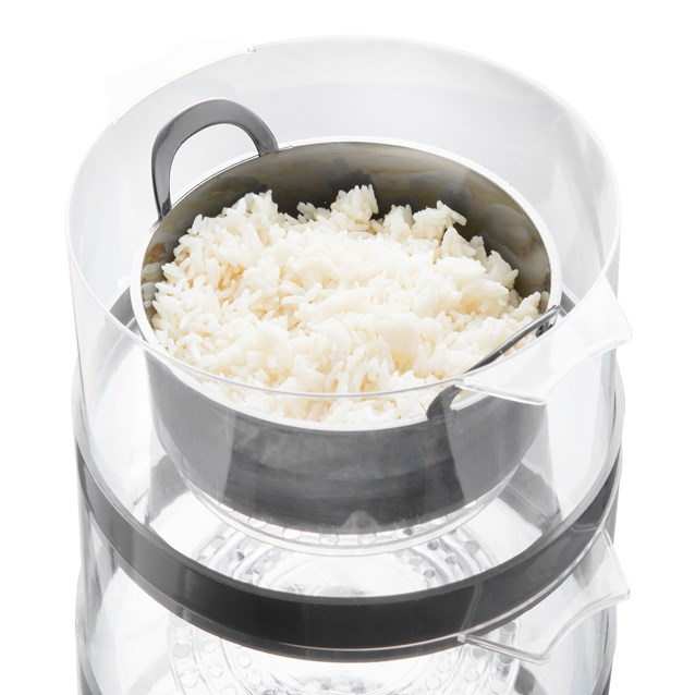 3-Layer Compact Food Steamer 3-Layer Compact Food Steamer