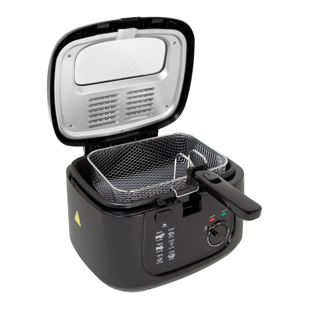 2.5L Deep Fryer - Black (Brown Box Only) 2.5L Deep Fryer - Black (Brown Box Only)