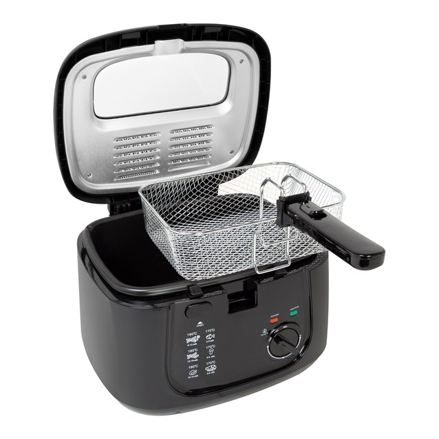 2.5L Deep Fryer - Black (Brown Box Only) 2.5L Deep Fryer - Black (Brown Box Only)