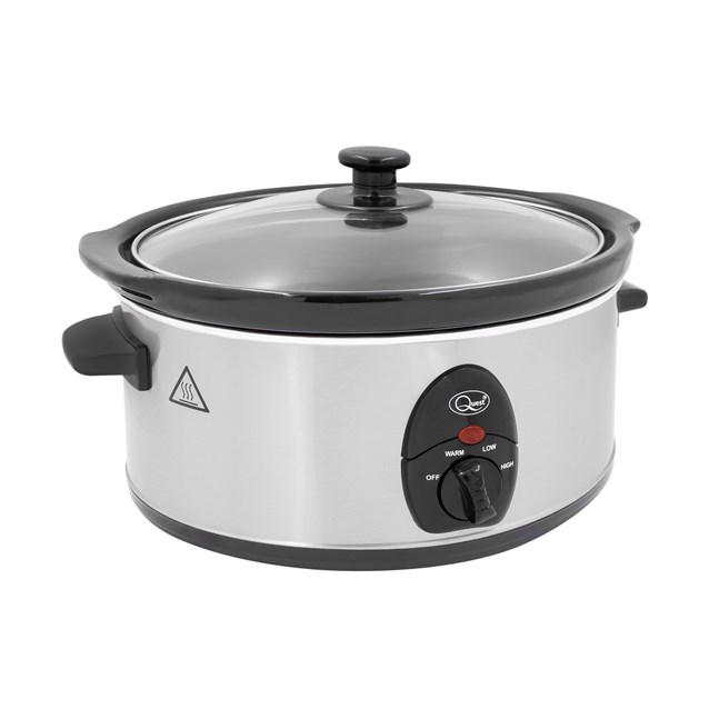 Stainless Steel 3.5 Ltr Slow Cooker - 200W Stainless Steel 3.5 Ltr Slow Cooker - 200W