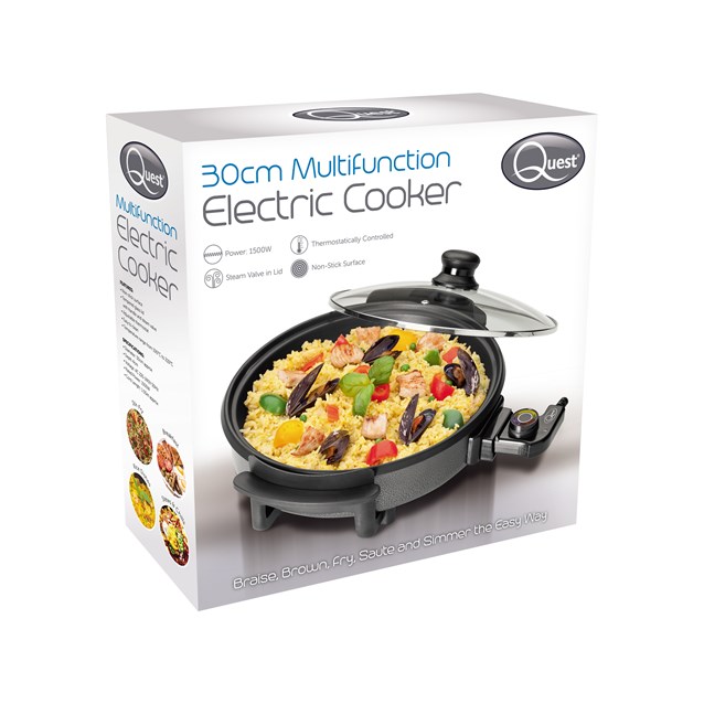 30cm Multi-Function Electric Cooker 30cm Multi-Function Electric Cooker