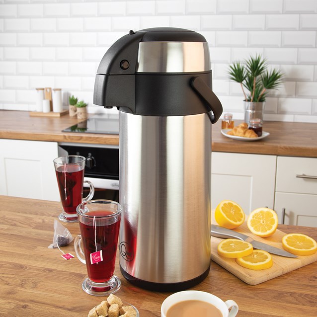 5 Litre Stainless Steel Hot & Cold Drink Dispenser 5 Litre Stainless Steel Hot & Cold Drink Dispenser