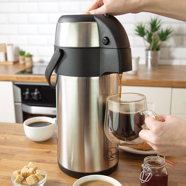 5 Litre Stainless Steel Hot & Cold Drink Dispenser 5 Litre Stainless Steel Hot & Cold Drink Dispenser