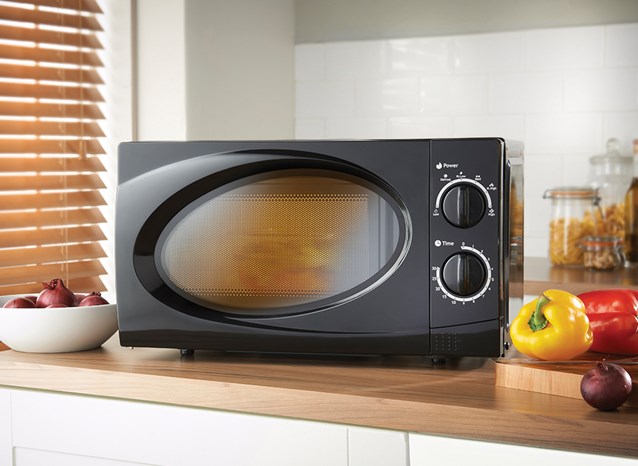 20L Microwave - Black 20L Microwave - Black