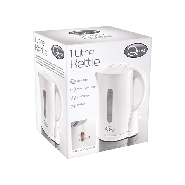1L Jug Kettle - White 1L Jug Kettle - White