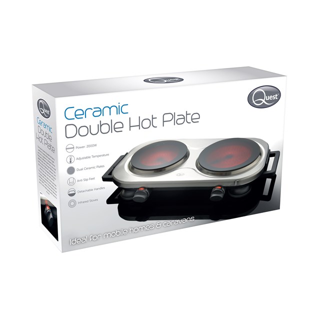 Double Ceramic Infrared Hot Plate Double Ceramic Infrared Hot Plate