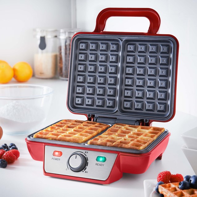 Global Gizmos Dual Waffle Maker Global Gizmos Dual Waffle Maker