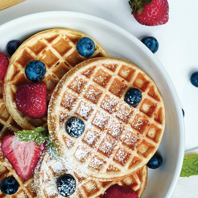 12cm Waffle Maker - Blue 12cm Waffle Maker - Blue