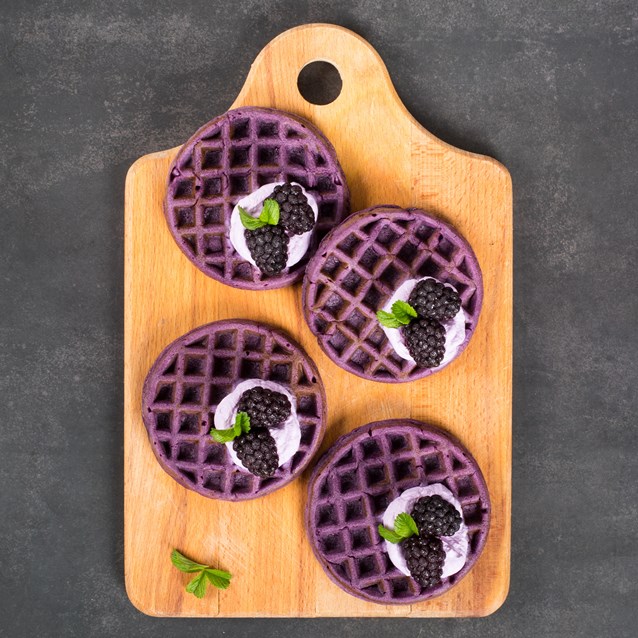 12cm Waffle Maker - Blue 12cm Waffle Maker - Blue