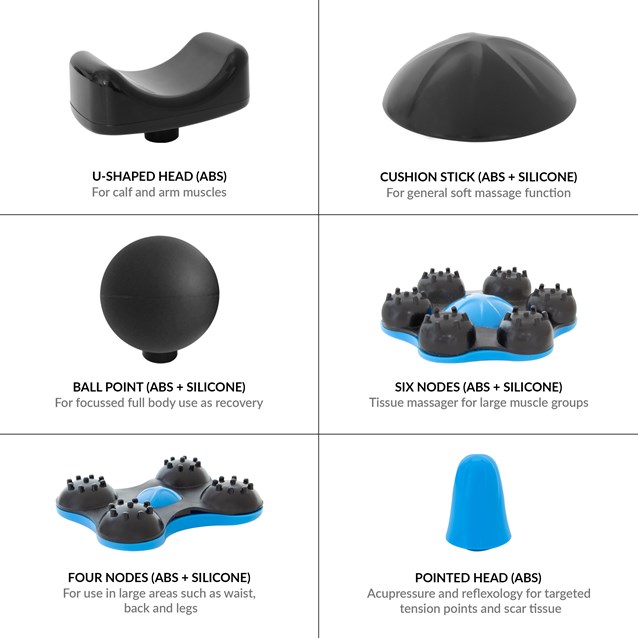 Bauer Handheld  Deep Tissue Massager - Black Bauer Handheld  Deep Tissue Massager - Black