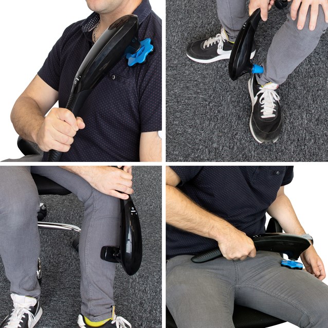 Bauer Handheld  Deep Tissue Massager - Black Bauer Handheld  Deep Tissue Massager - Black