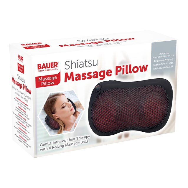 Bauer Neck and Back Massage Pillow Bauer Neck and Back Massage Pillow