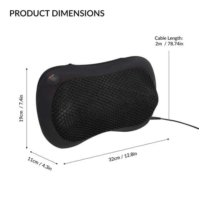 Bauer Neck and Back Massage Pillow Bauer Neck and Back Massage Pillow