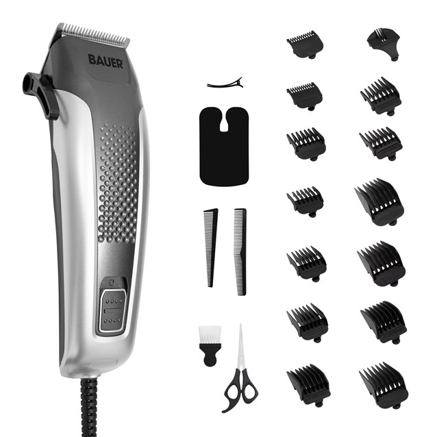 Bauer Hair Clipper Set with Travel Bag Bauer Hair Clipper Set with Travel Bag