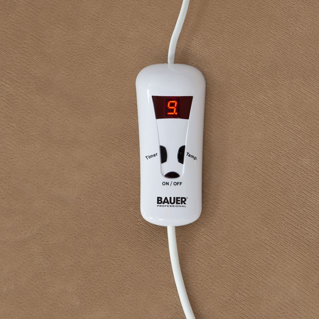 Bauer Luxury Soft Touch Heated Throw Beige 120x160 Bauer Luxury Soft Touch Heated Throw Beige 120x160