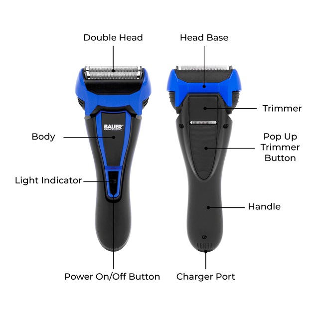 Bauer Rechargeable Shaver Bauer Rechargeable Shaver