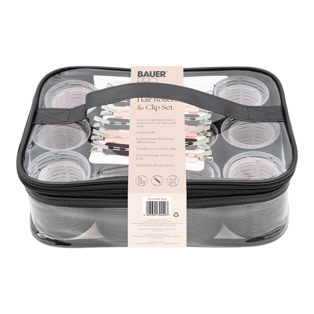 Bauer Volume & Curl -Curlers & Creaseless Clips Bauer Volume & Curl -Curlers & Creaseless Clips