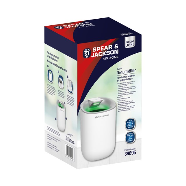 Spear & Jackson Dehumidifier 600ml Spear & Jackson Dehumidifier 600ml