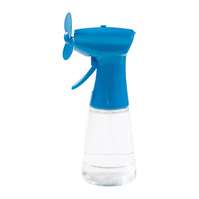 Handheld Water Mist Spray Fan - Blue Handheld Water Mist Spray Fan - Blue