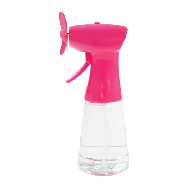 Handheld Water Mist Spray Fan - Pink Handheld Water Mist Spray Fan - Pink