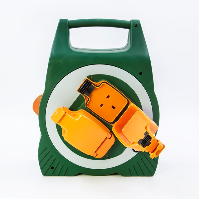 2 Way 15M Outdoor Cable Reel - 13A 2 Way 15M Outdoor Cable Reel - 13A