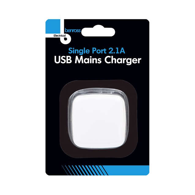 Single USB Charger Plug 5V - 2.4 Amp Single USB Charger Plug 5V - 2.4 Amp