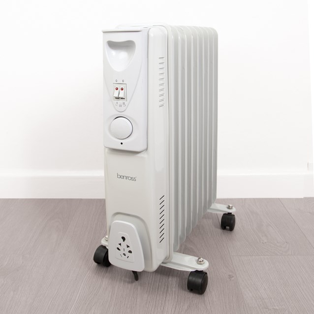 9 Fin Oil Filled Radiator - 2000w 9 Fin Oil Filled Radiator - 2000w