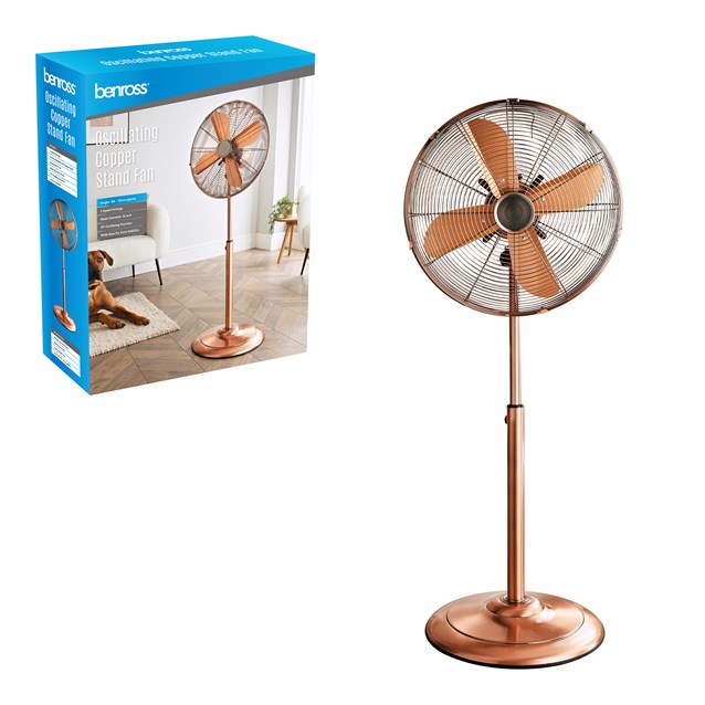 16" Copper Stand Fan 16" Copper Stand Fan