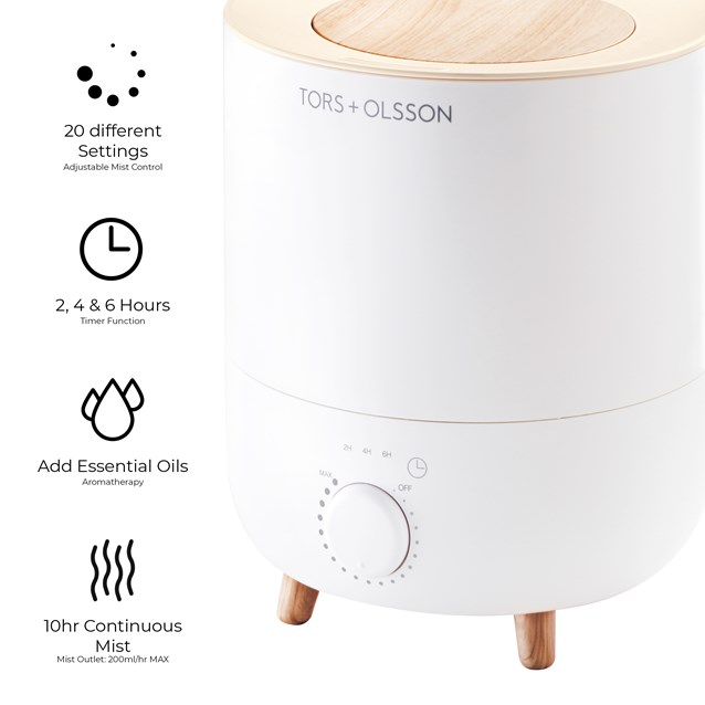 TORS + OLSSON T300 Humidifier 2L TORS + OLSSON T300 Humidifier 2L