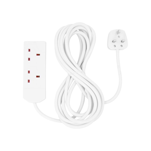 2 Way 5M Extension Lead - 13A 2 Way 5M Extension Lead - 13A