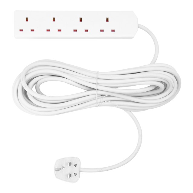 4 Way 10M Extension Lead - 13A 4 Way 10M Extension Lead - 13A