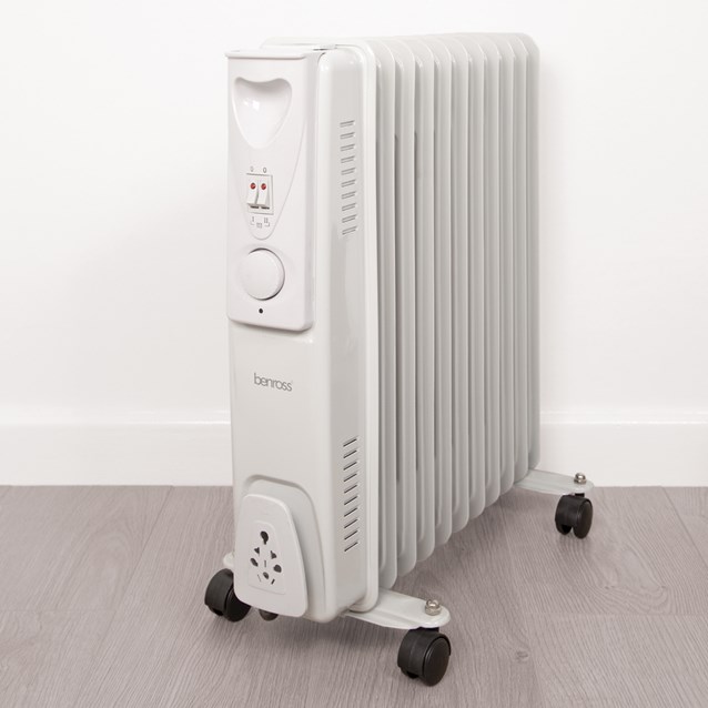 11 Fin Oil Filled Radiator - 2500w 11 Fin Oil Filled Radiator - 2500w
