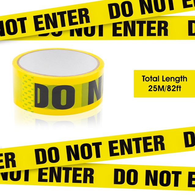 Halloween "Do Not Enter" Tape 25m Halloween "Do Not Enter" Tape 25m