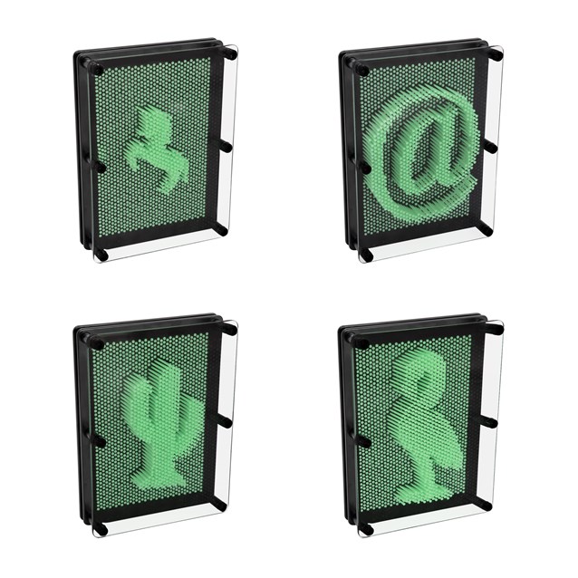 Glow In the Dark Pin Art Glow In the Dark Pin Art